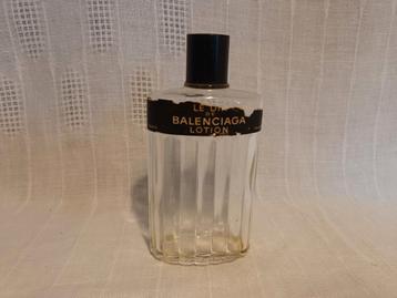 Vintage. fles Balenciaga lotion. beschikbaar voor biedingen