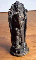 Bronzen ganesha uit Nepal of india., Antiek en Kunst, Ophalen of Verzenden