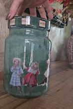 Mooie handgemaakte voorraadpot, Overige kleuren, Nieuw, Ophalen of Verzenden, Glas