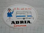 sticker ik ben ook een fan van ADRIA caravan, Ophalen of Verzenden, Zo goed als nieuw, Merk