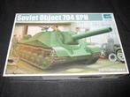 D-11,TRUMPETER 1-35,NO,05575,Soviet Object 704 SPH, Overige merken, Gebruikt, 1:32 tot 1:50, Overige typen