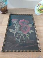 Antiek schilderij op fluweel Trijntje Stutvoet - Boon 1935, Antiek en Kunst, Kunst | Schilderijen | Klassiek, Ophalen of Verzenden