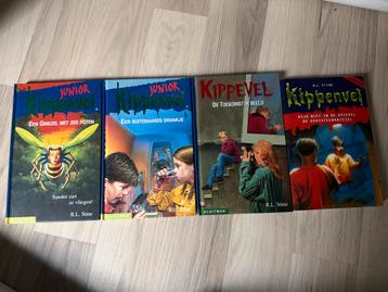 4 Kippenvel Boeken R.L. Stine beschikbaar voor biedingen
