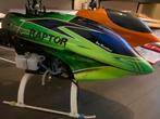 2 Raptors 50 nitro heli’s met onderdelen, Ophalen, Gebruikt