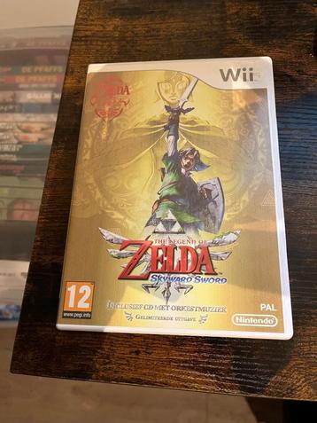 Nintendo Wii Zelda Skyward Sword beschikbaar voor biedingen