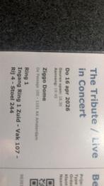 tickets tribute to the bands, Drie personen of meer, April