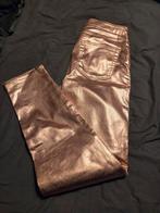 Metallic beiek, stretch ,  38, roze, Legging, Maat 36/38 (S), Nieuw, Ophalen of Verzenden