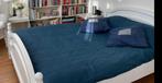 2 persoons bed wit 140x200, Huis en Inrichting, Slaapkamer | Bedden, Ophalen, Gebruikt, Tweepersoons, 140 cm