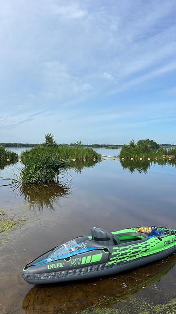 Intex challenger k1 kayak/kano opblaasbaar beschikbaar voor biedingen