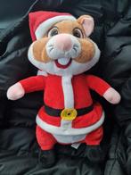 Kerst Hamster Knuffel - Nieuwstaat Albert heijn hamster, Ophalen of Verzenden, Zo goed als nieuw, Overige typen