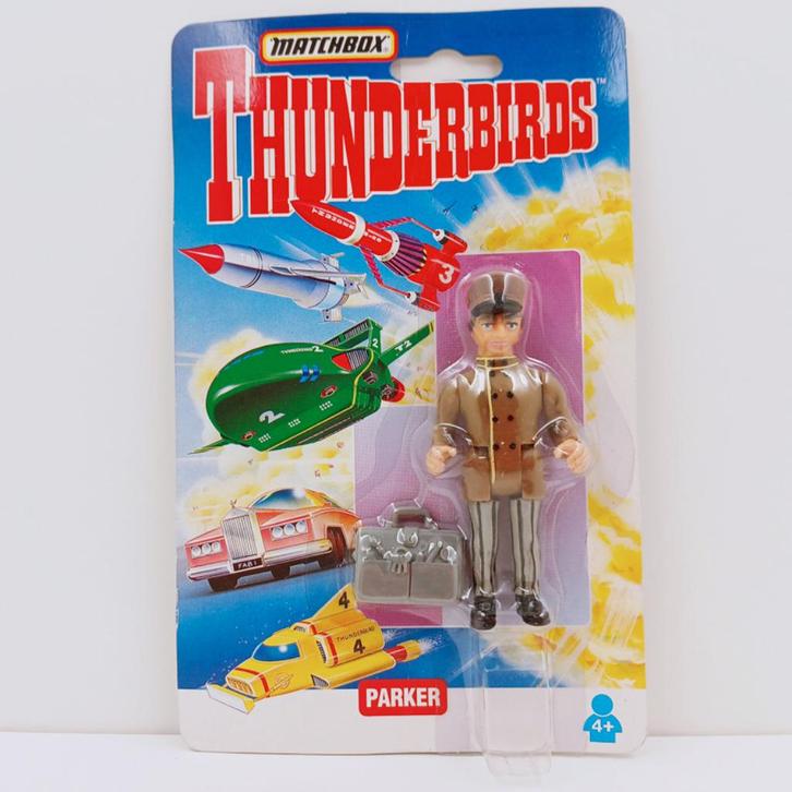 Thunderbirds Parker Matchbox 1993 Actiefiguur, Verzamelen, Poppetjes en Figuurtjes, Nieuw, Ophalen of Verzenden