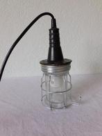 Vintage looplamp met zwart rubberen handvat, hg 27 cm, dsn 1, Ophalen of Verzenden, Overige typen