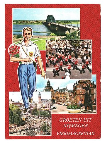 38988	Nijmegen	Gld 1980 Vierdaagse	 _gelopen met mooie zegel beschikbaar voor biedingen