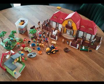 Playmobil stal, manege, paardenverblijf beschikbaar voor biedingen