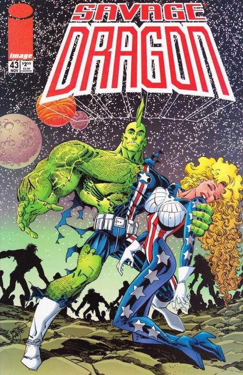 Savage Dragon #43 ( 1997 ), Boeken, Strips | Comics, Zo goed als nieuw, Eén comic, Amerika, Verzenden