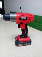 Ferm accuboormachine, Ophalen of Verzenden, Zo goed als nieuw, Boormachine