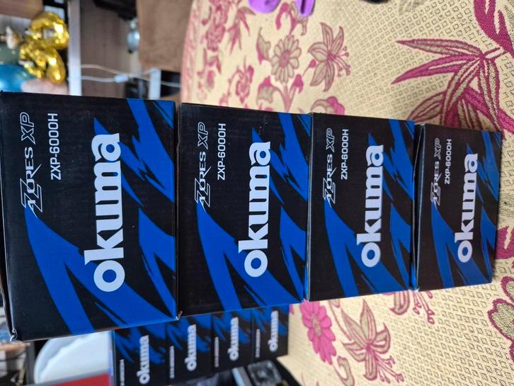 Molens Hengelsport NIEUW spinmolens Type: OKUMA ZXP-6000H, Watersport en Boten, Hengelsport | Roofvissen, Nieuw, Molen, Ophalen of Verzenden