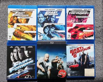 Fast & Furious 1 t/m 6 beschikbaar voor biedingen