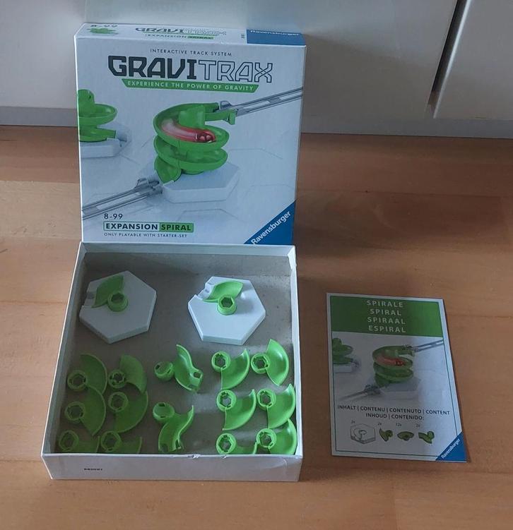 Gravitrax extension spiral / spiraal, Kinderen en Baby's, Speelgoed | Educatief en Creatief, Zo goed als nieuw, Ophalen of Verzenden