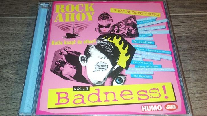 Rock Ahoy - Vol.3 - Badness [Studio Brussel], Cd's en Dvd's, Cd's | Verzamelalbums, Zo goed als nieuw, Pop, Ophalen of Verzenden