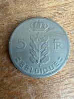 Belgische 5 franken munt 1961, Ophalen, Metaal, Losse munt