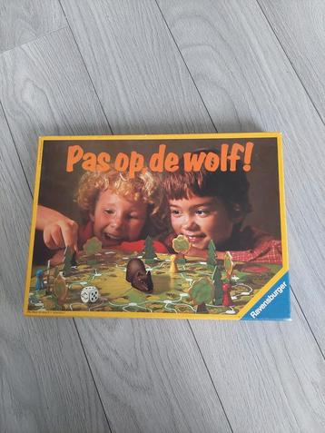 Pas op de wolf! Ravensburger 80s vintage spel vrij schaars