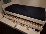 IKEA Slakt Uitschuifbaar Bed z.g.a.n., Ophalen, 85 tot 100 cm, Zo goed als nieuw, Lattenbodem