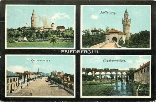 (379-045-019) Friedberg i H, Verzamelen, Ansichtkaarten | Buitenland, Duitsland, Verzenden