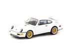 Tarmac Works x Schuco 1:64 Porsche 911 RSR 3.8 (White), Hobby en Vrije tijd, Modelauto's | Overige schalen, Nieuw, Ophalen of Verzenden