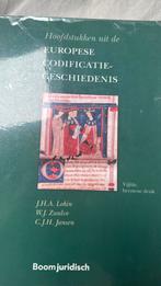 Hoofdstukken uit de Europese Codificatiegeschiedenis, Ophalen of Verzenden, Gelezen, WO, C.J.H. Jansen; W.J. Zwalve; J.H.A. Lokin