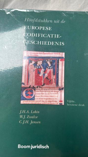 Hoofdstukken uit de Europese Codificatiegeschiedenis beschikbaar voor biedingen