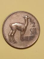 1/2 Sol de oro 1973 Peru., Ophalen of Verzenden, Zuid-Amerika, Losse munt