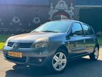 Renault Clio 1.2 16V E4 2007 Blauw 1E EIGENAAR!, Voorwielaandrijving, 74 pk, 4 cilinders, Blauw
