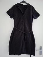 Hema zomer jurk doorknoop model maat M, Maat 38/40 (M), Zwart, Ophalen of Verzenden, Gedragen