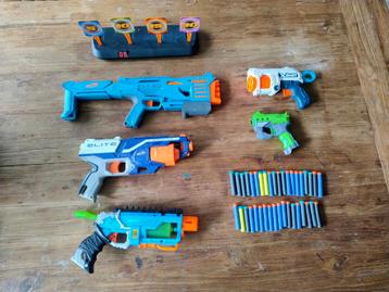 Nerf & X-Shot Pistolen met Doelwit beschikbaar voor biedingen