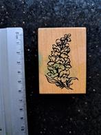 Petaluma BLOEM HOUTEN STEMPEL RUBBER JOURNALING KAARTEN, Ophalen of Verzenden, Gebruikt, Houten stempel