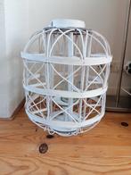 Sfeervolle Groot Windlicht, Ophalen, 50 tot 75 cm, Wit, Zo goed als nieuw