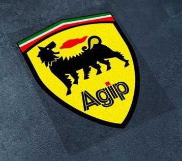 AGIP Logo Embleem Vinyl Decal Sticker beschikbaar voor biedingen