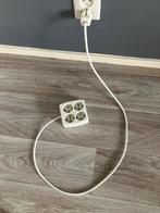 Stopcontact verlengsnoerdoos met 4 aansluitingen, Ophalen of Verzenden, Gebruikt, Stopcontact