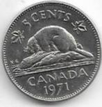 5  cent  1971  Canada. km. 60.1, Postzegels en Munten, Munten | Amerika, Ophalen of Verzenden, Losse munt, Noord-Amerika