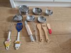 Speelgoed pannenset en accessoires om te koken, Ophalen of Verzenden, Gebruikt, Kunststof, Speelkeuken-accessoire
