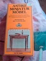 mini mundus miniaturen wandtafel met lade, Verzamelen, Poppenhuizen en Toebehoren, Ophalen of Verzenden, Nieuw, Poppenhuis