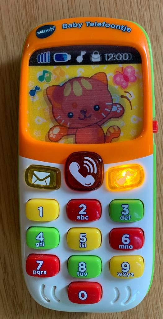 VTech Baby Telefoon - Leerzaam en Leuk!, Kinderen en Baby's, Speelgoed | Vtech, Zo goed als nieuw, 0 tot 6 maanden, Ophalen of Verzenden