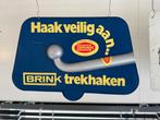 Brink trekhaken oud reclamebord, Ophalen, Reclamebord, Gebruikt, .