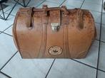 Vintage Dokterstas authentiek leer, Sieraden, Tassen en Uiterlijk, Tassen | Reistassen en Weekendtassen, 40 tot 60 cm, Gebruikt