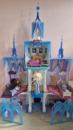 Elsa Frozen kasteel poppenhuis, Kinderen en Baby's, Speelgoed | Poppenhuizen, Ophalen, Gebruikt, Poppenhuis