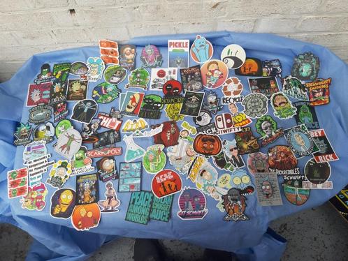 Logo’s stikkers, van alles en nog wat, Metall., Verzamelen, Merken en Reclamevoorwerpen, Zo goed als nieuw, Overige typen, Ophalen of Verzenden