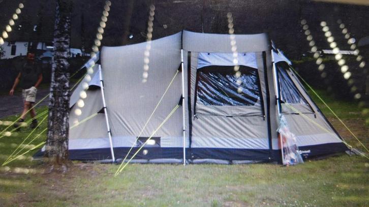 Outwell trout lake 4 tent, Caravans en Kamperen, Tenten, tot en met 4, Zo goed als nieuw, Ophalen of Verzenden