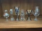 4 diverse bierglazen voor verzamelaar, Ophalen of Verzenden, Zo goed als nieuw, Glas of Glazen, Overige merken