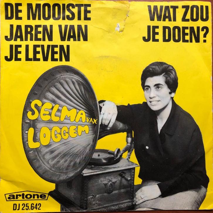 1967  Selma Van Loggem       De Mooiste Jaren Van Je Leven  , Cd's en Dvd's, Vinyl Singles, Single, Nederlandstalig, 7 inch, Verzenden